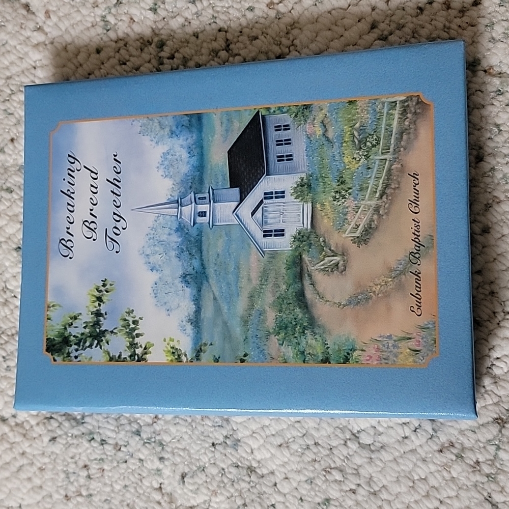 Church Cookbook...152 pages of wonderful recipes